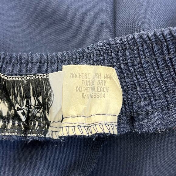 Vintage Monterey Canyon Blue Stretch Top Straight Leg Slacks Pants 16 - Picture 4 of 9